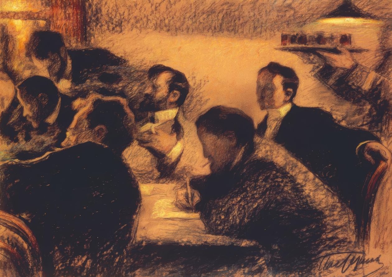 Skupinový obrázek od Leonid Osipovic Pasternak