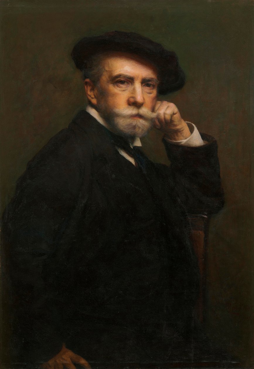 Autoportrét od Leopold Horovitz