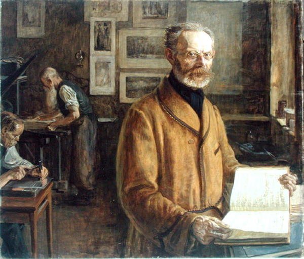 Friedrich Chrysander (1826-1901), 1901 od Leopold Karl Walter von Kalckreuth