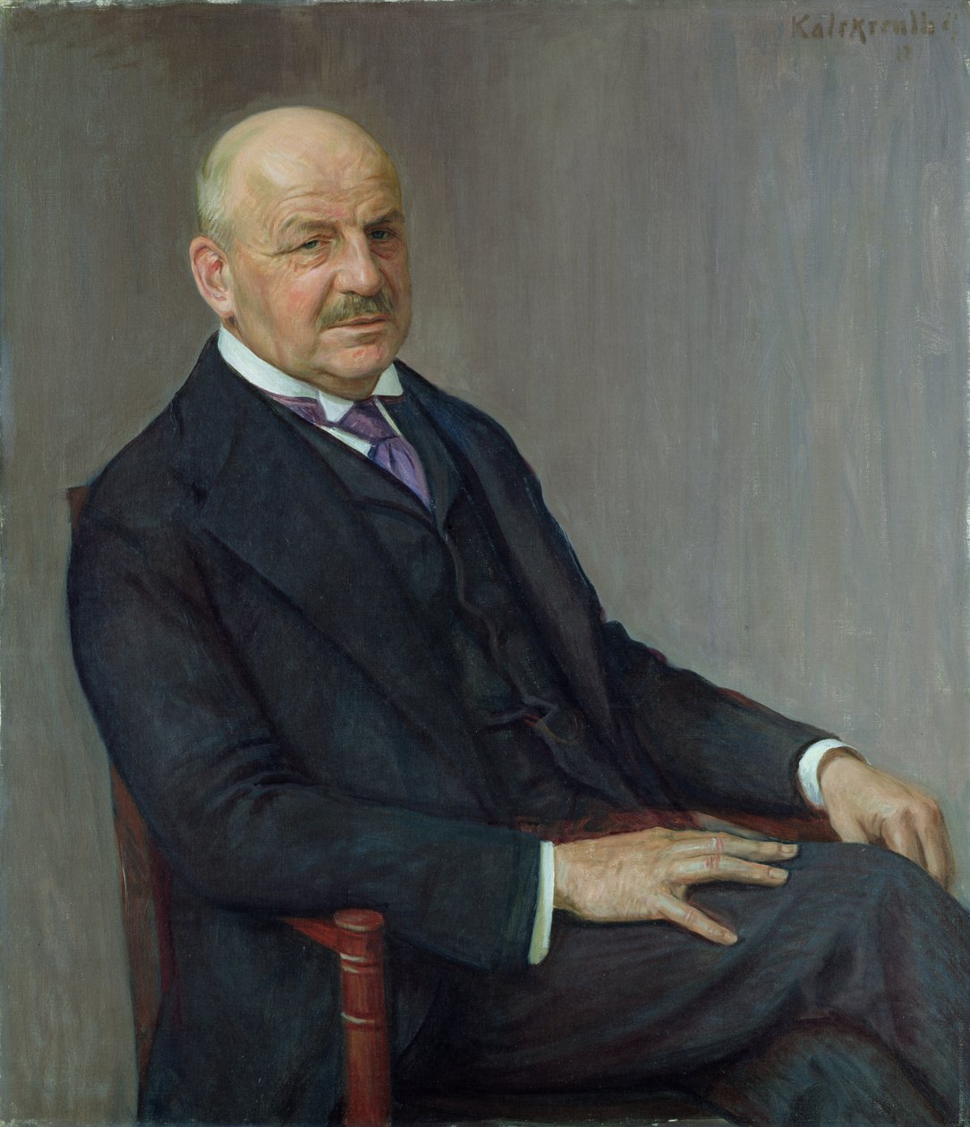 Portrét Alfreda Lichtwarka (1852-1914) 1912 od Leopold Karl Walter von Kalckreuth
