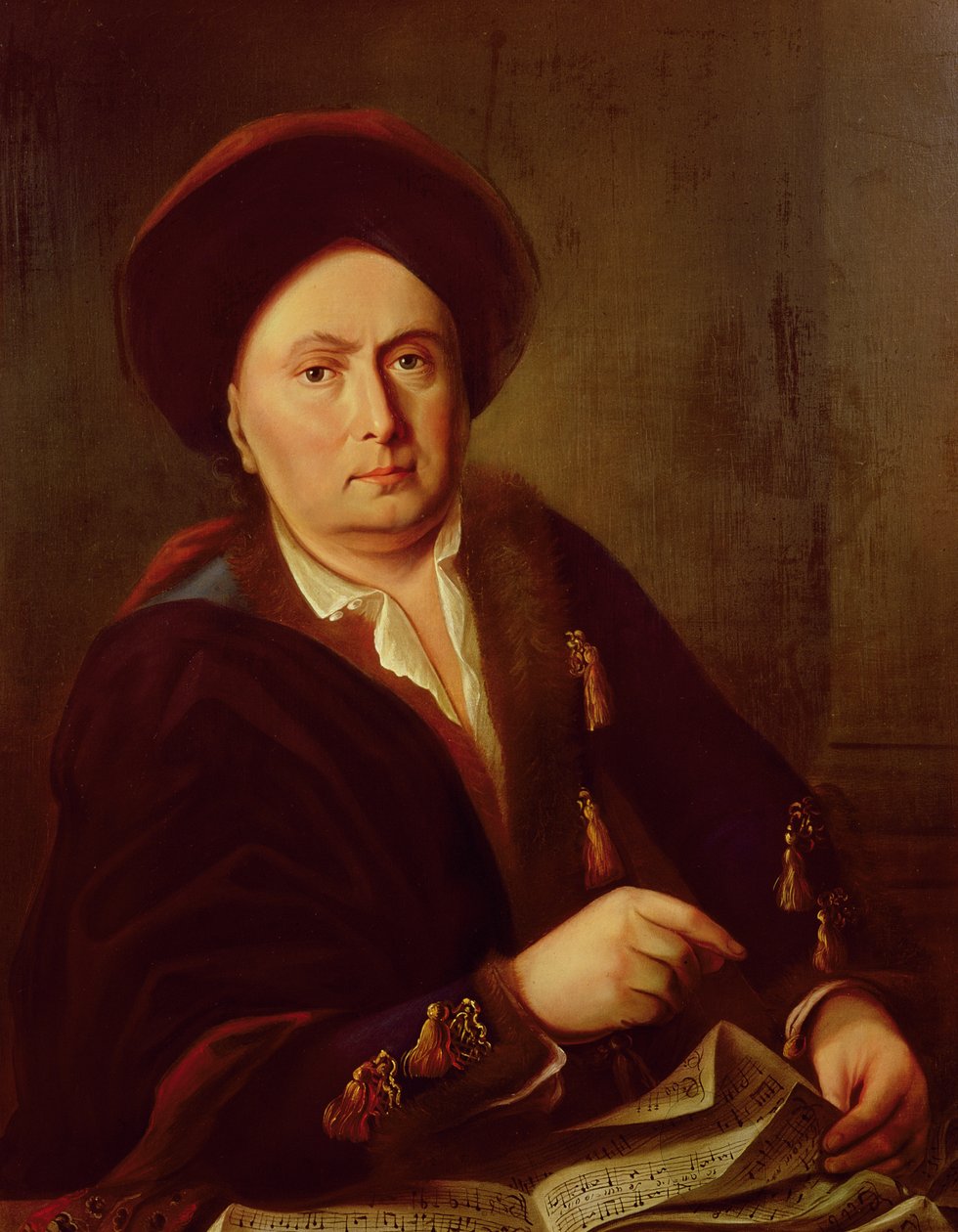 Portrét Beethovenova dědečka od Leopold Radoux