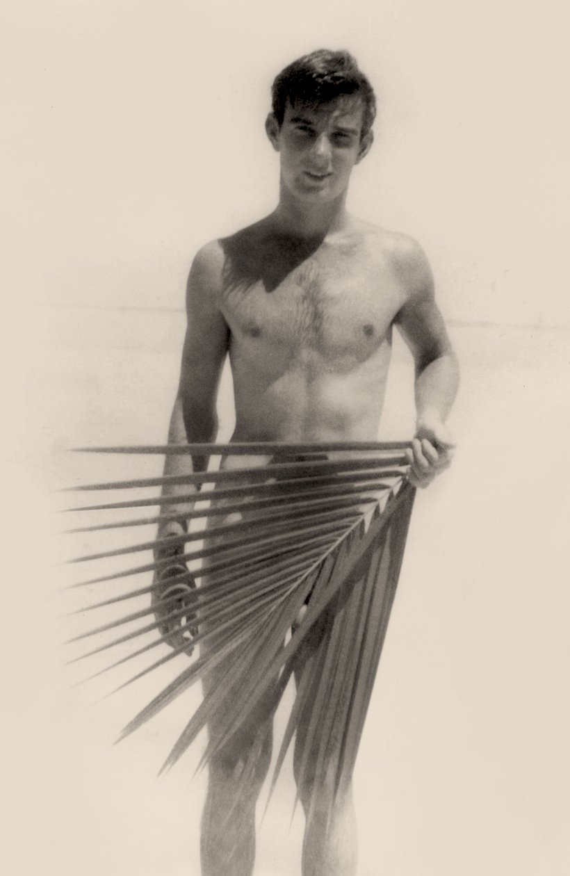 Americký voják na pláži Los Black, Admirality Islands, Nová Guinea. 1944 (foto) od Leopold Blonder