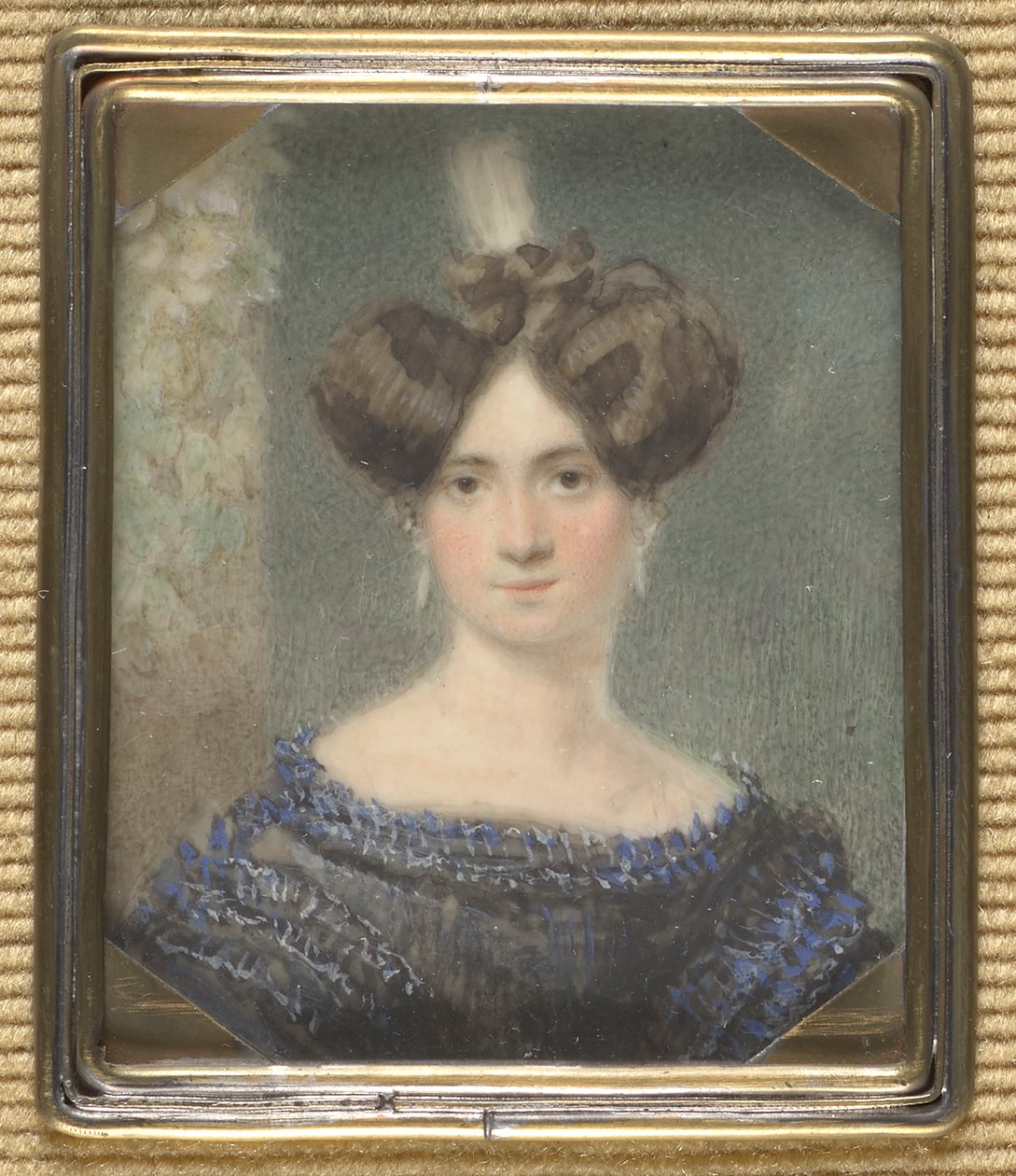 ladyportrét od Leopold Blonder