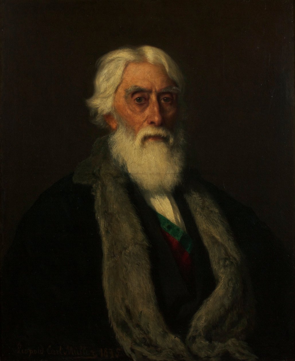 Feldzeugmeister Anton Graf Prokesch z východu od Leopold Carl Muller
