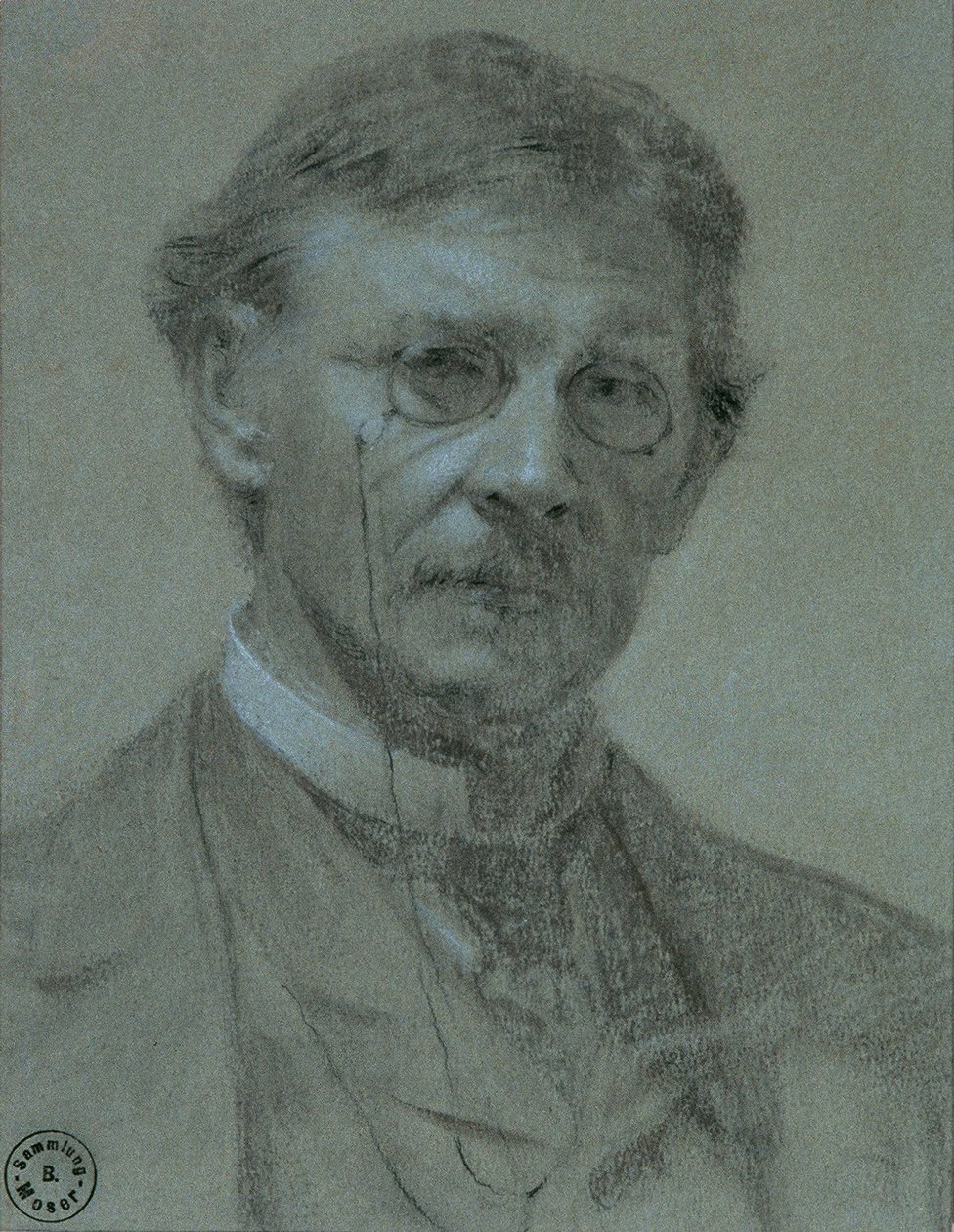 autoportrét od Leopold Carl Muller
