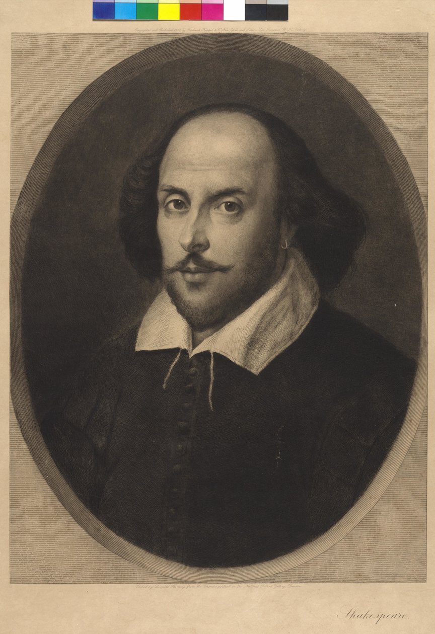 Shakespeare od Leopold Flameng