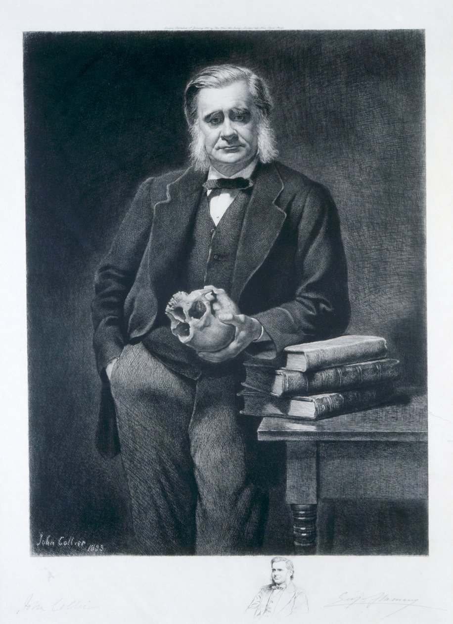 Thomas Henry Huxley, 1893 od Leopold Flameng