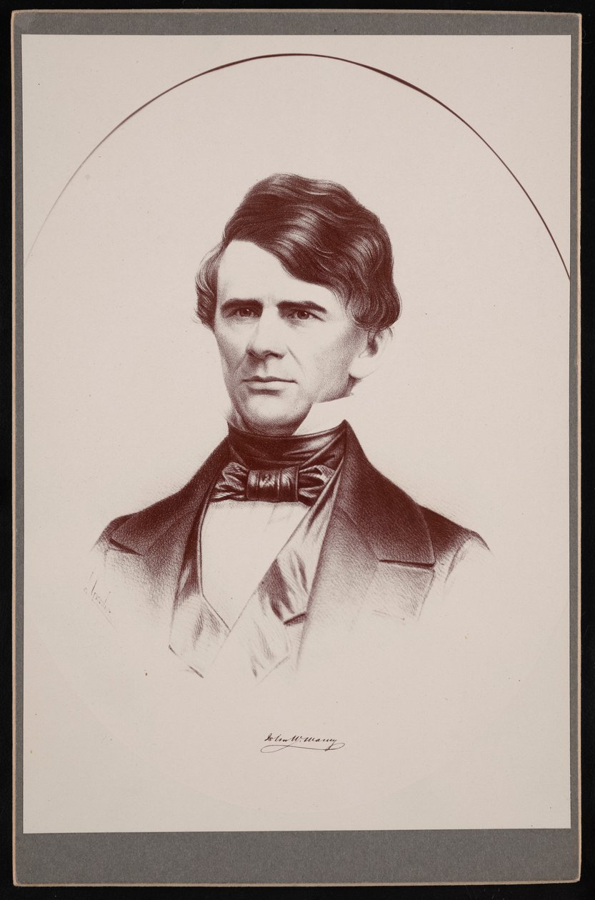 Portrét Johna Walkera Maury 1809-1855, 1855. od Leopold Grozelier
