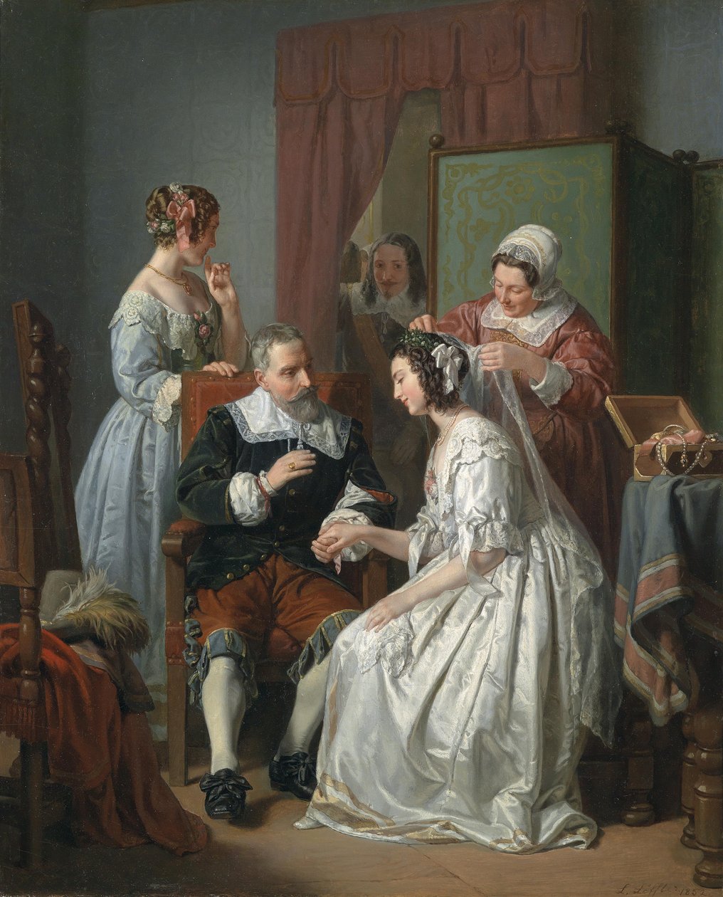 Nevěsta od Leopold Loeffler