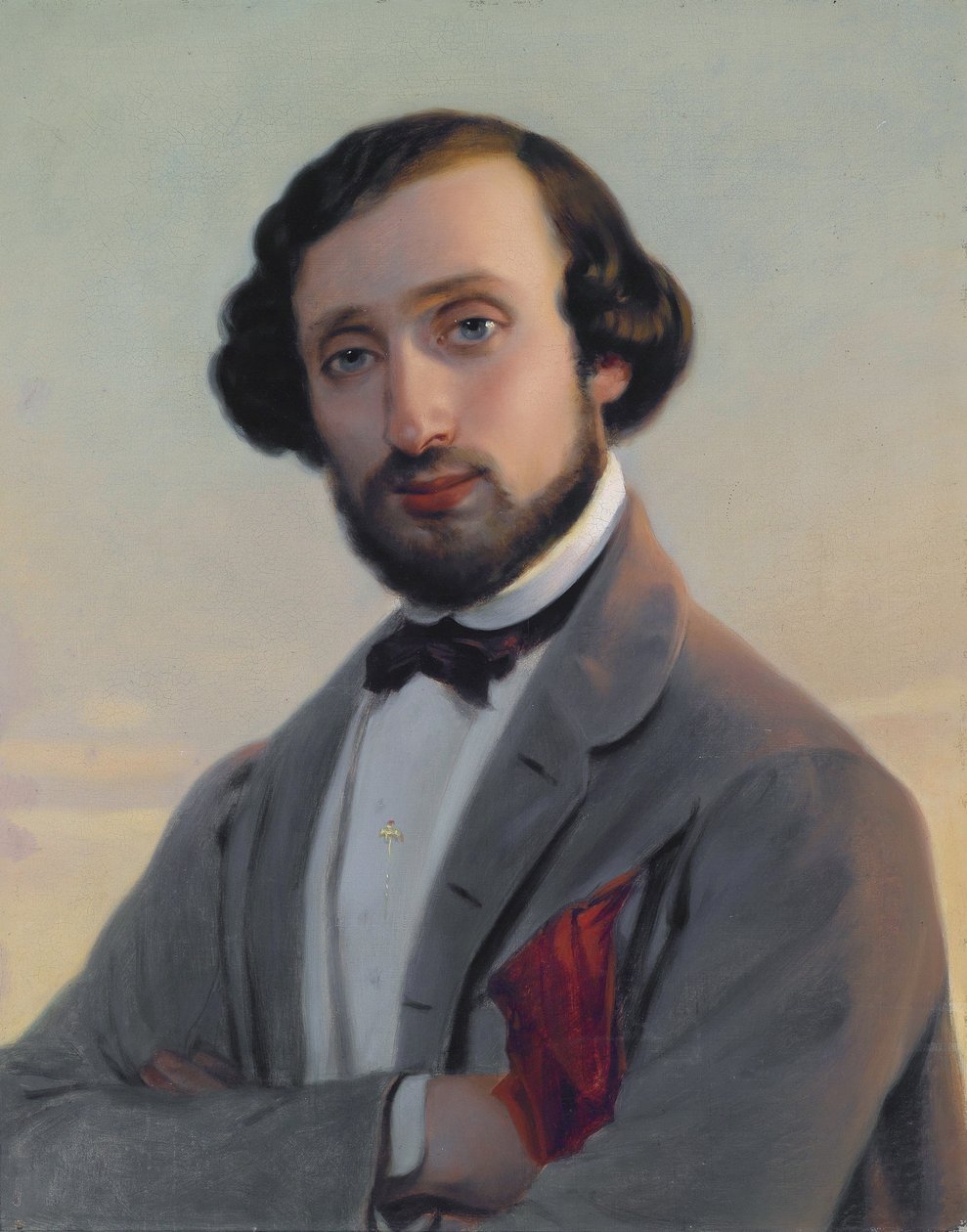 Portrét Ludwiga Augusta Frankla von Hochwart (1810-1894) od Leopold Pollak