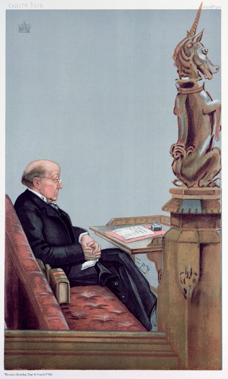 Skotský právník, z ‚Vanity Fair‘, 23. července 1903 od Leslie Matthew Ward