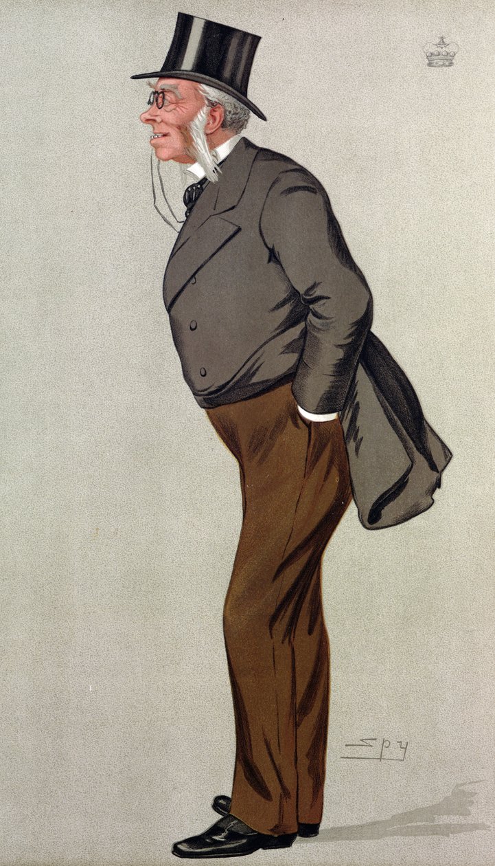 Irský právník, z ‚Vanity Fair‘, 14. září 1890 od Leslie Matthew Ward