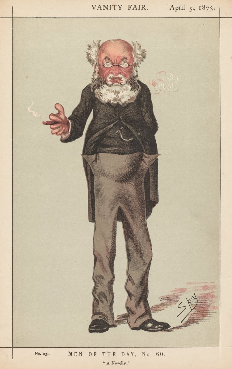 Vanity Fair: Muži dne, č. 60, "Romanopisec" od Leslie Matthew (Spy) Ward