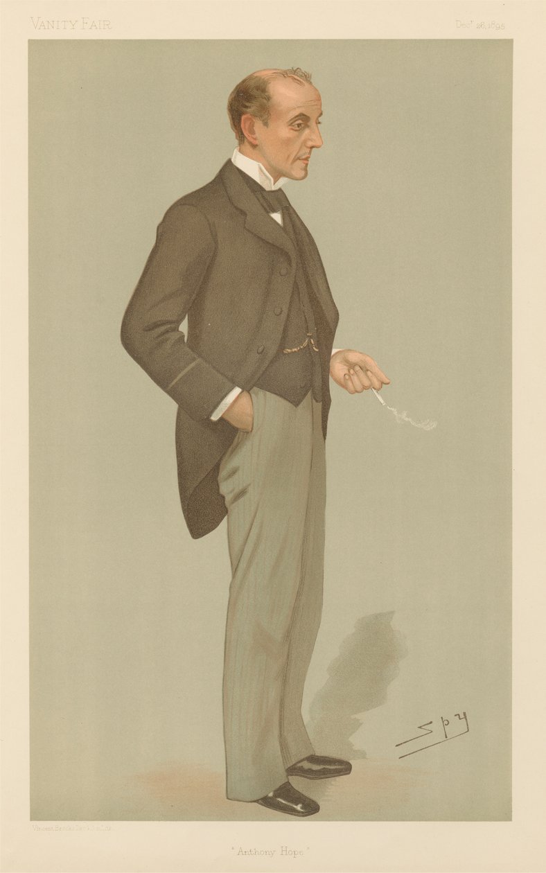 Anthony Hope, Anthony Hope Hawkins (seriál Vanity Fair) od Leslie Matthew Spy Ward
