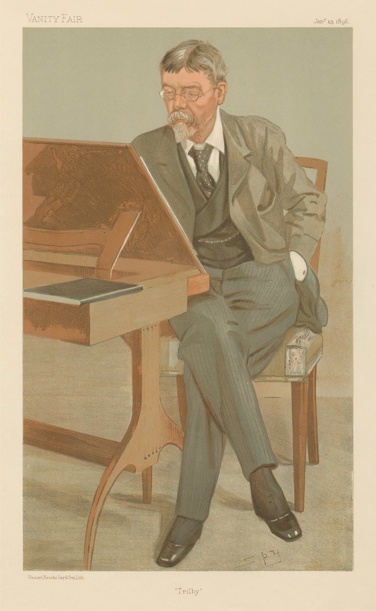 Trilby, George Louis Palmella Du Maurier (seriál Vanity Fair) od Leslie Matthew Spy Ward