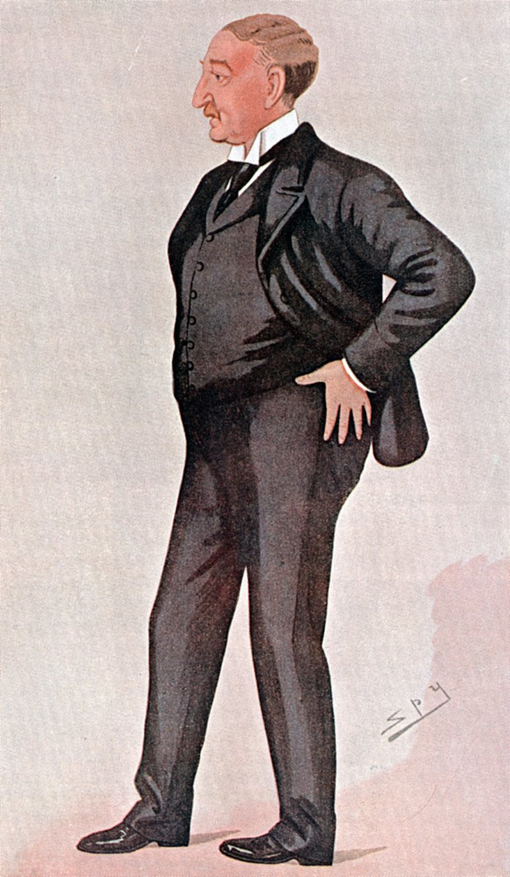 Cecil Rhodes, britský jihoafričan, finančník, státník a stavitel impéria, 1891 od Leslie Matthew Ward