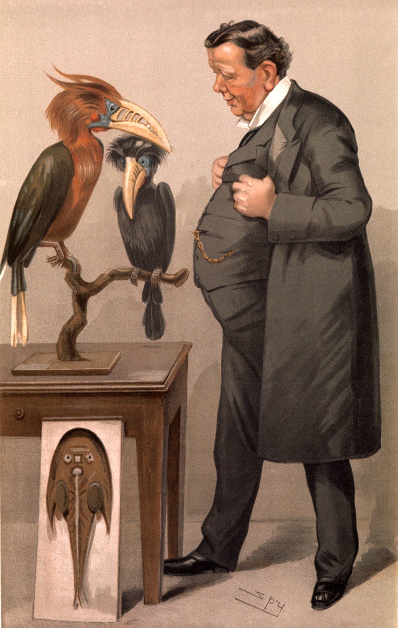 Edwin Ray Lankester , britský zoolog, 1905 od Leslie Matthew Ward