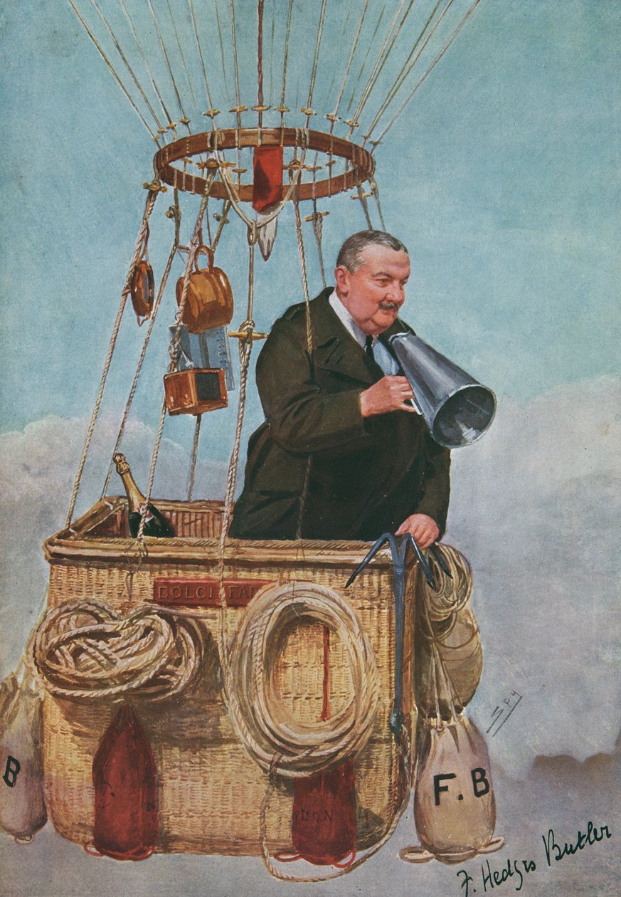 Frank Hedges Butler, ilustrace z Vanity Fair, 11. prosince 1907 od Leslie Matthew Ward