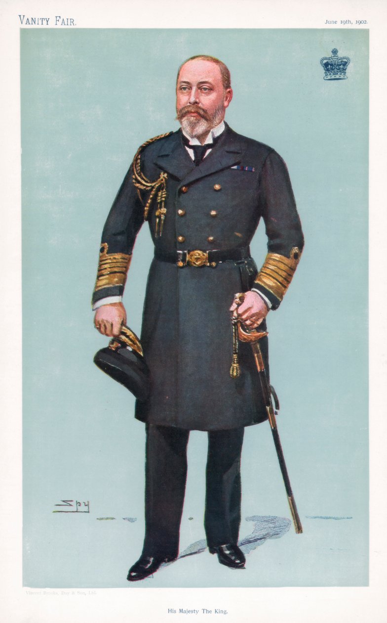 Jeho Veličenstvo král, 1902 od Leslie Matthew Ward