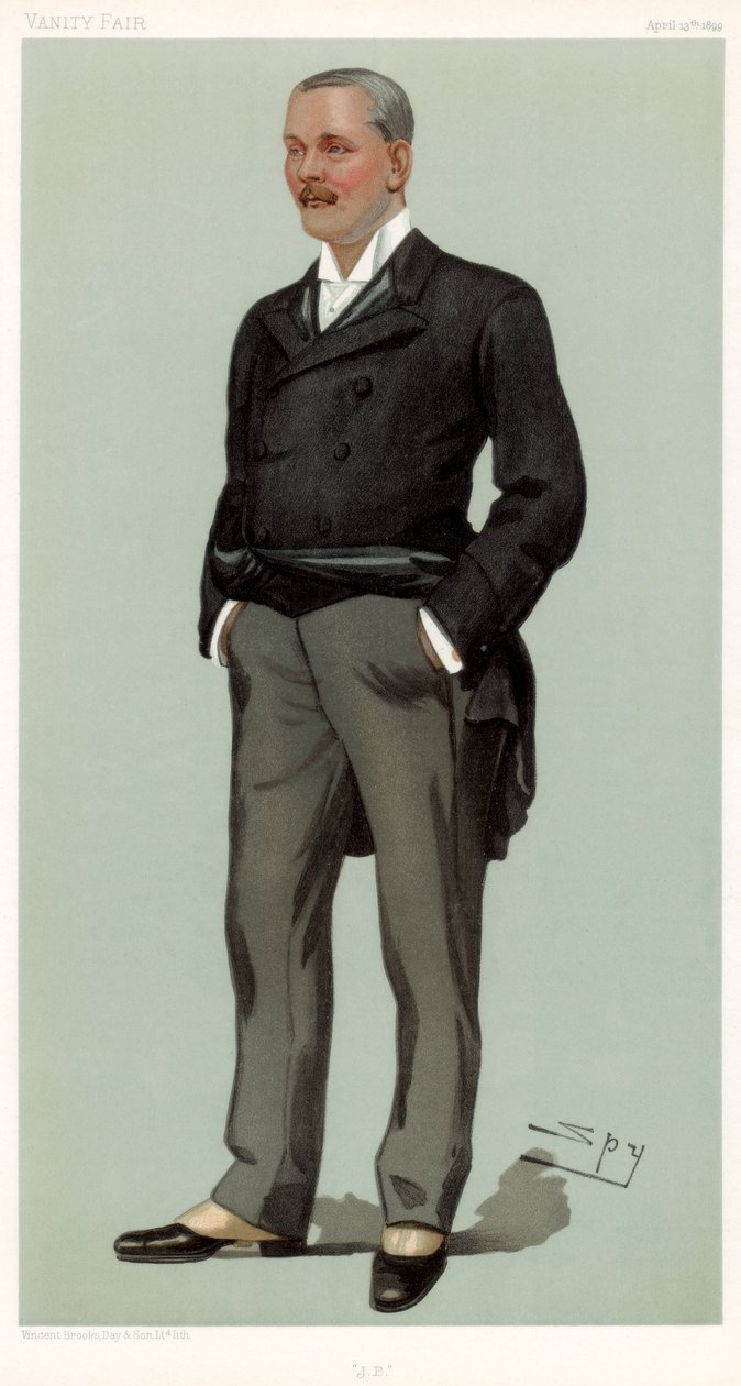 JB, John Balfour, 1. baron Kinross, skotský právník a politik, 1899 od Leslie Matthew Ward