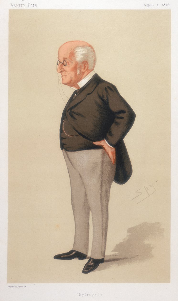 James Manby Gully, britský lékař, 1876 od Leslie Matthew Ward