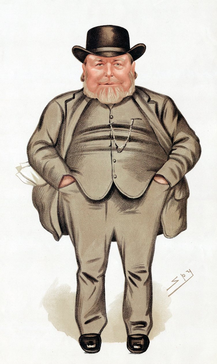 Joseph Arch 1826-1919, anglický zemědělský dělník, odborář a politik, 1886 od Leslie Matthew Ward