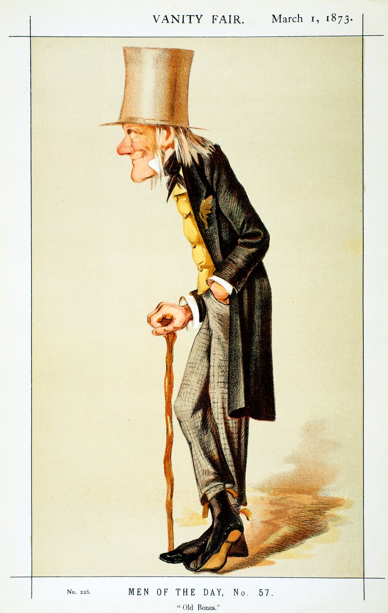Richard Owen , britský zoolog, 1873 od Leslie Matthew Ward