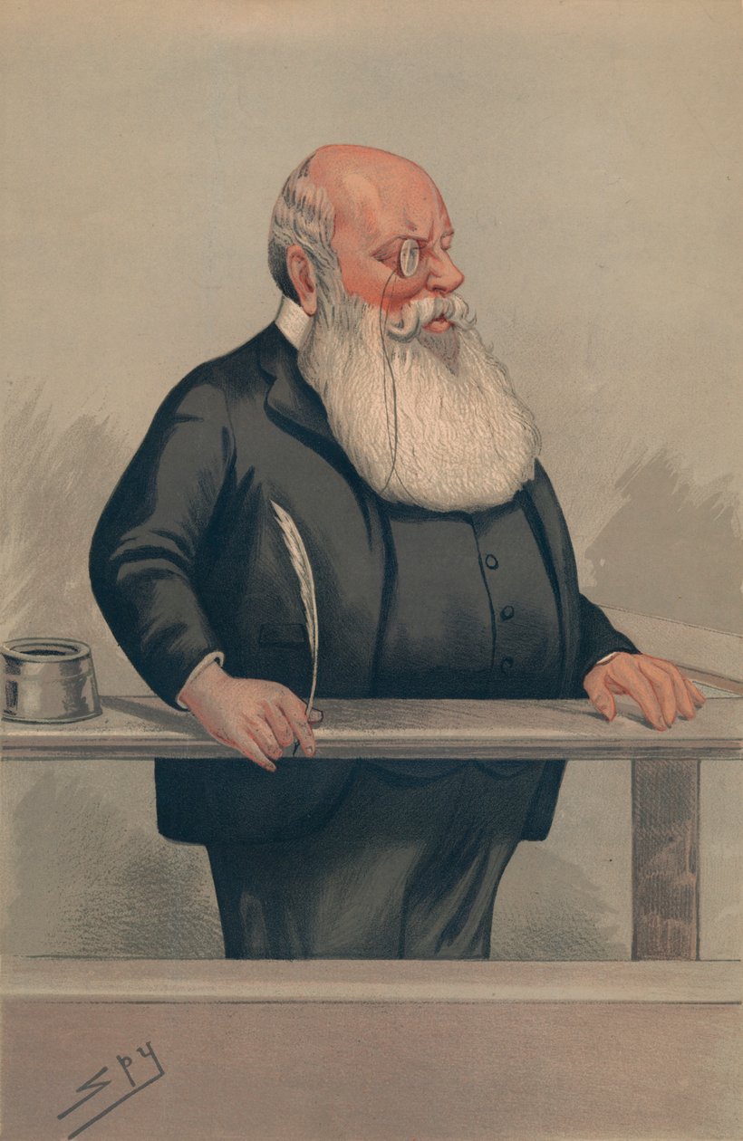 Richard Pigott, 1889. od Leslie Matthew Ward