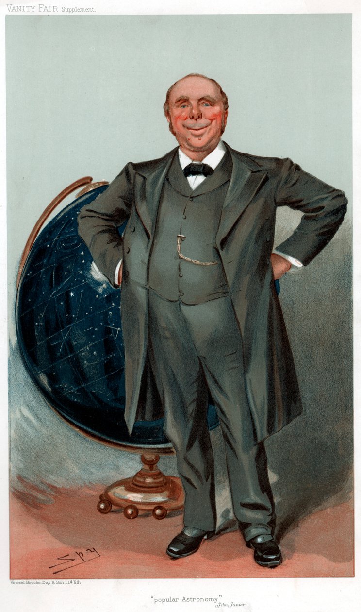 Robert Stawell Ball , britský astronom, matematik, lektor a popularizátor vědy, 1905 od Leslie Matthew Ward