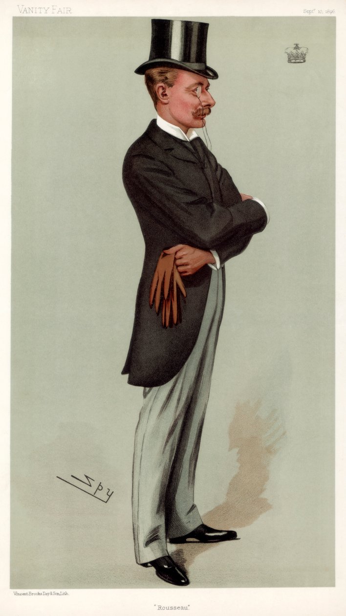 Rousseau, vévoda z Bedfordu, 1896. od Leslie Matthew Ward