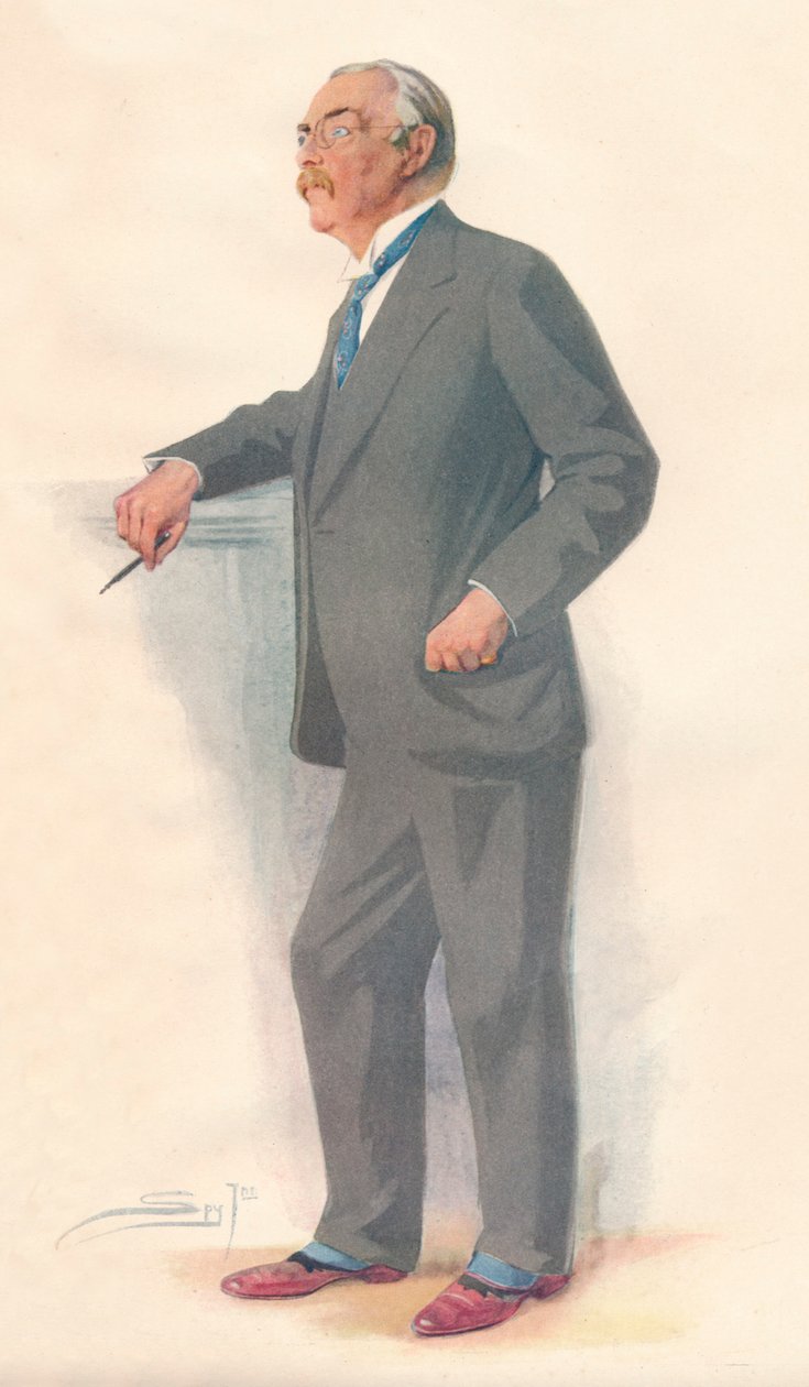 Sir Edmund Gosse, 1927 od Leslie Matthew Ward