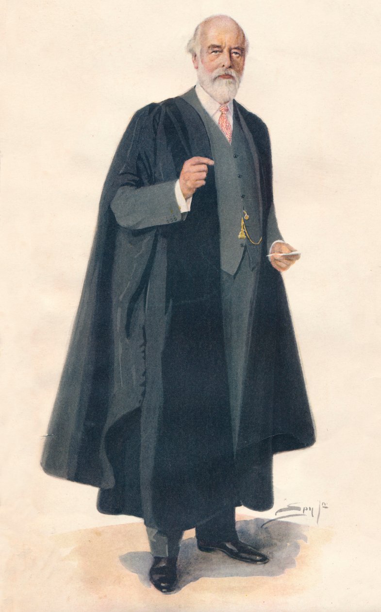Sir Oliver Lodge, 1927 od Leslie Matthew Ward