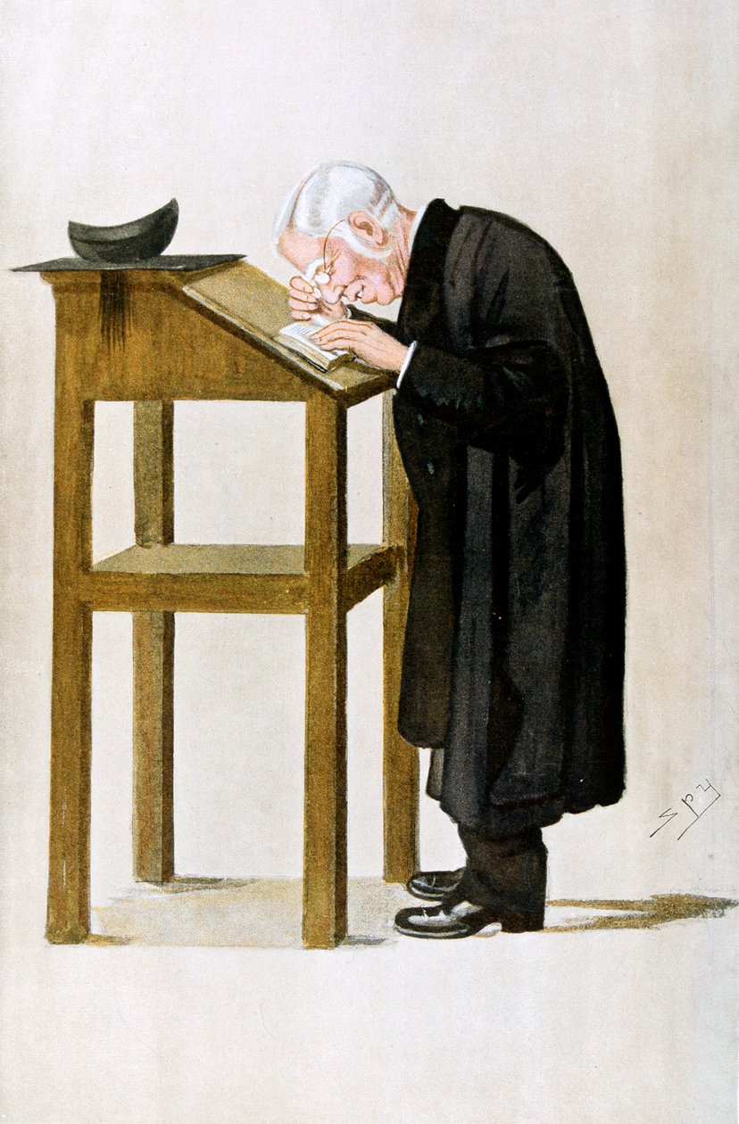 William Archibald Spooner , britský duchovní a pedagog, 1898 od Leslie Matthew Ward