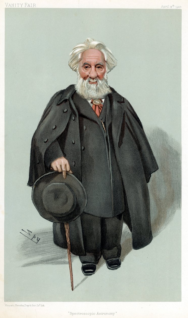 William Huggins , britský astronom a spektroskop, 1903 od Leslie Matthew Ward