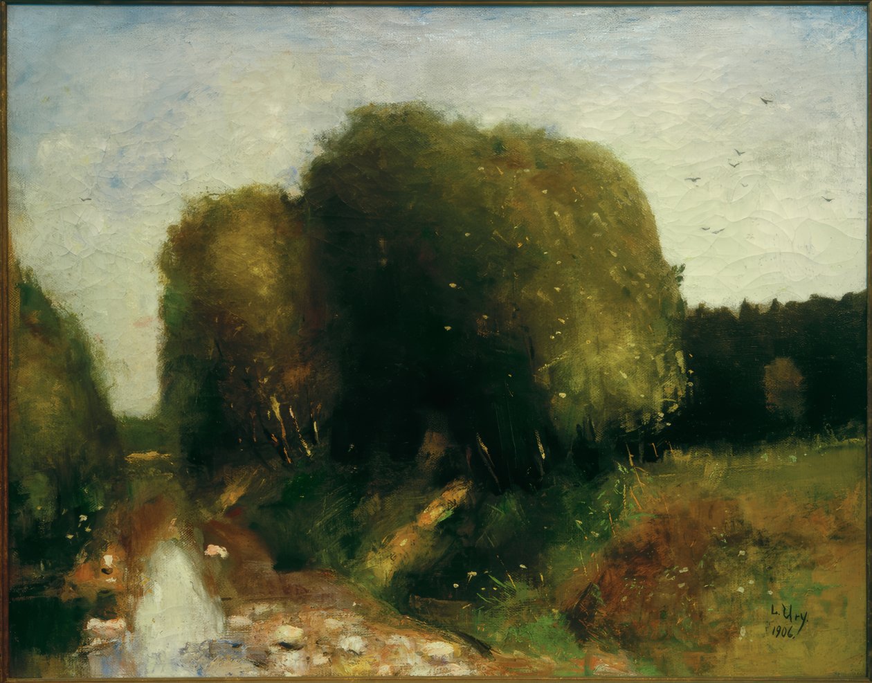 Říční krajina od Lesser Ury