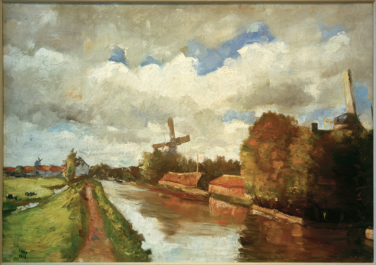 Pohybující se mraky od Lesser Ury