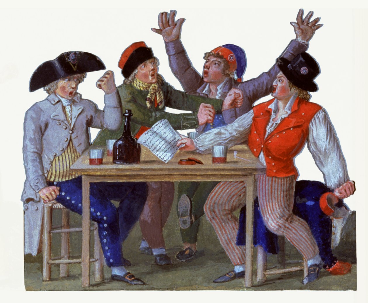 Marseillaise. 18. století (kvaš) od Lesueur Brothers
