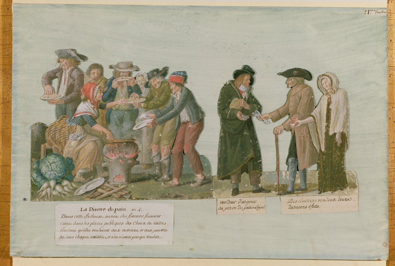 Bread Famine and the Pawnbroker (kvaš na kartě) od Lesueur Brothers