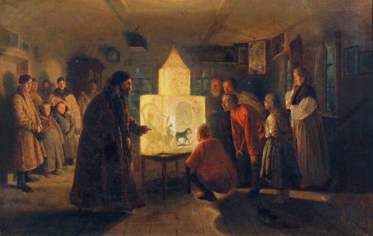 Kouzelná lucerna, 1876 od Lev Grigoryevich Solovyev