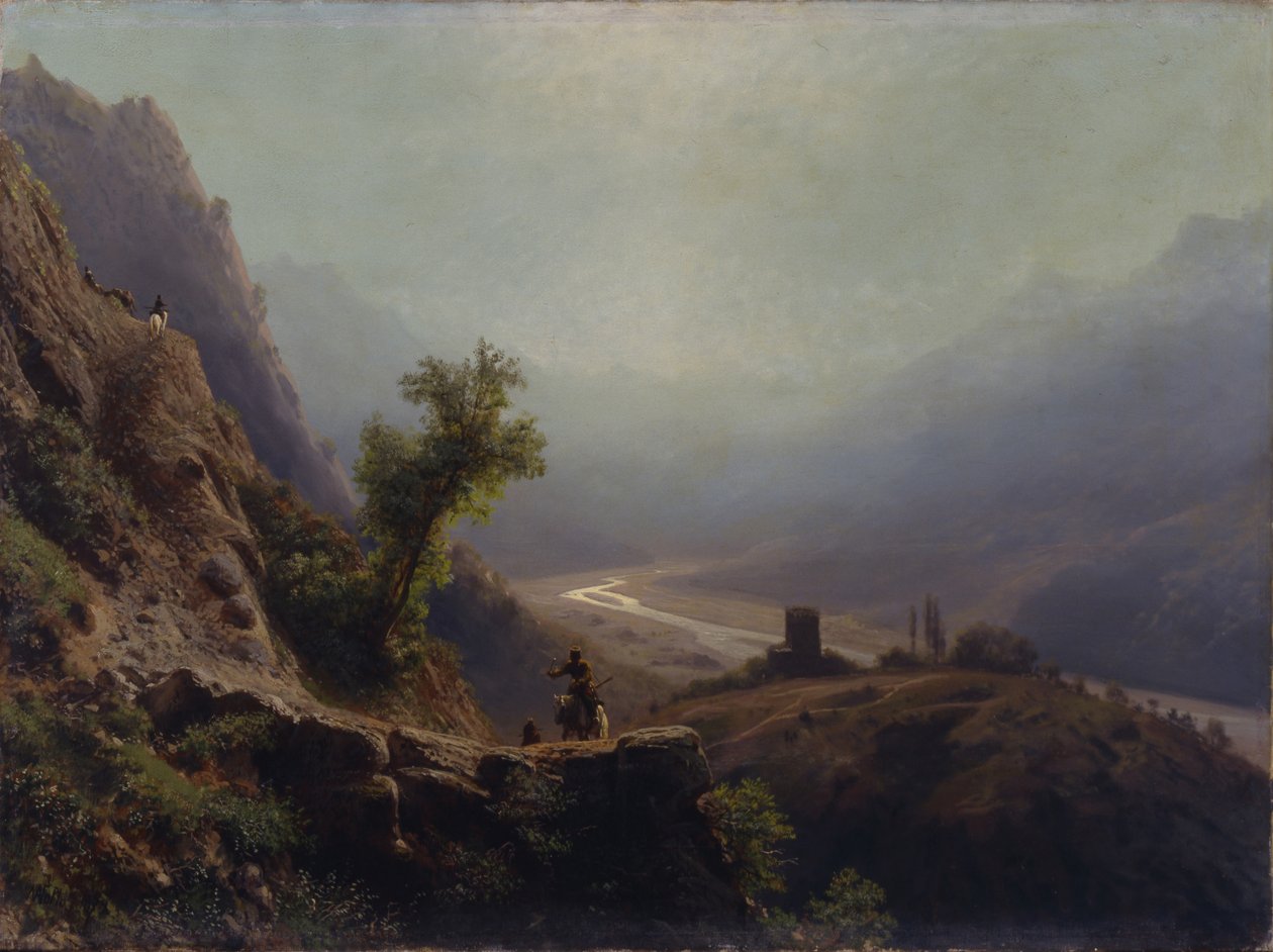 V pohoří Kavkaz, 1879 od Lev Felixovich Lagorio