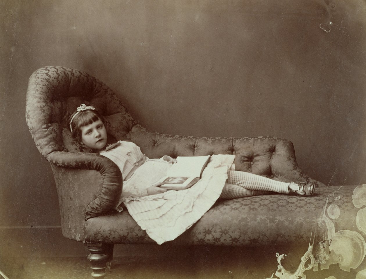 Portrét Xie Kitchina (tisk alba) od Lewis Carroll