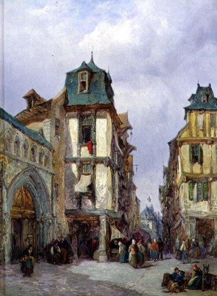 Nakupování městských žen od Lewis John Wood