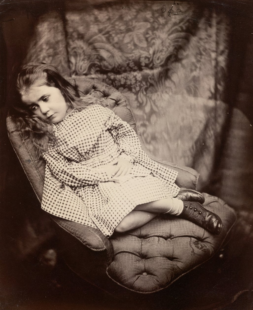 Margaret Frances Langton Clarke, 1864, vytištěno cca. 1866. od Lewis Carroll