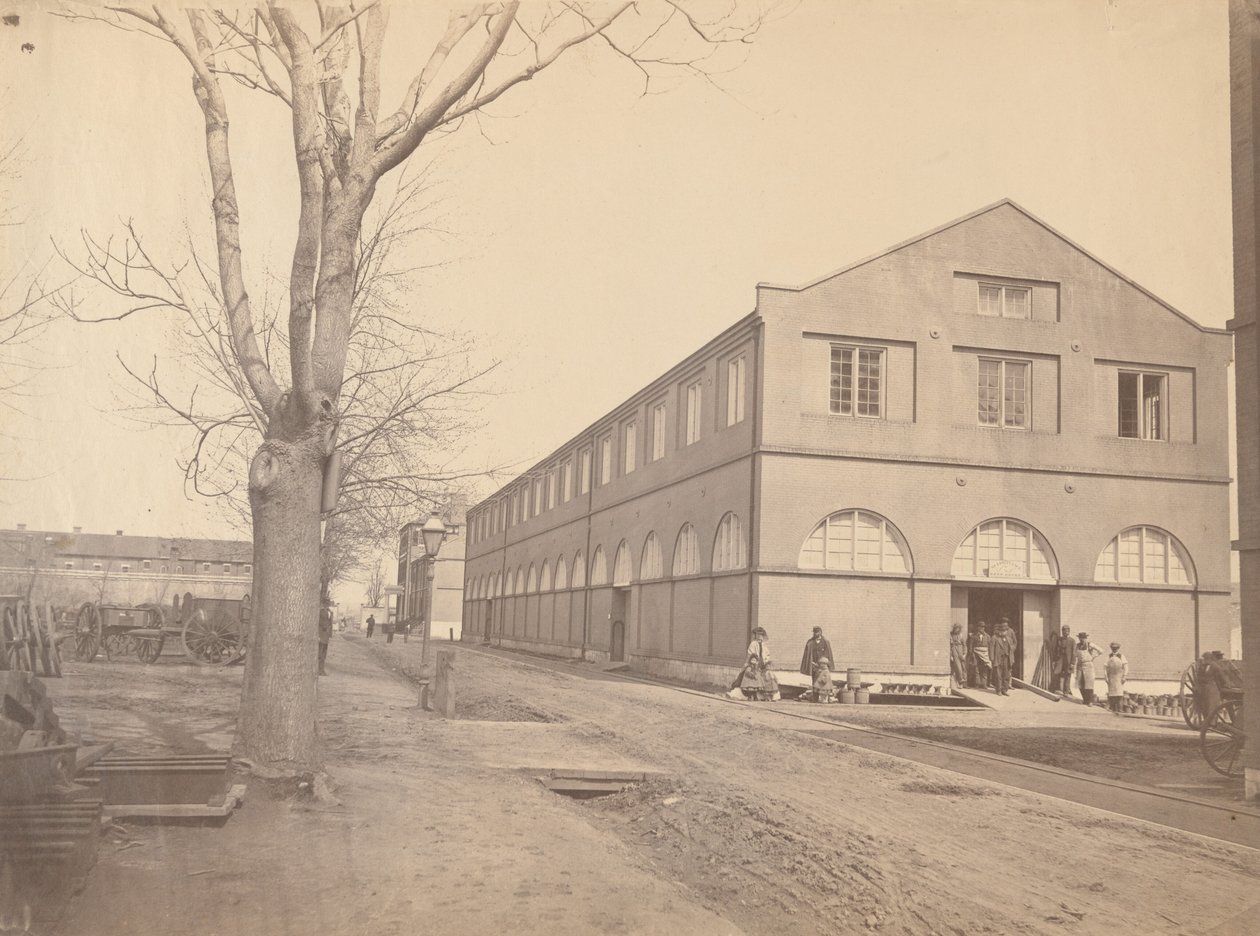 Dílny ve Washingtonském arzenálu, 1858-1859 (foto) od Lewis Emory Walker