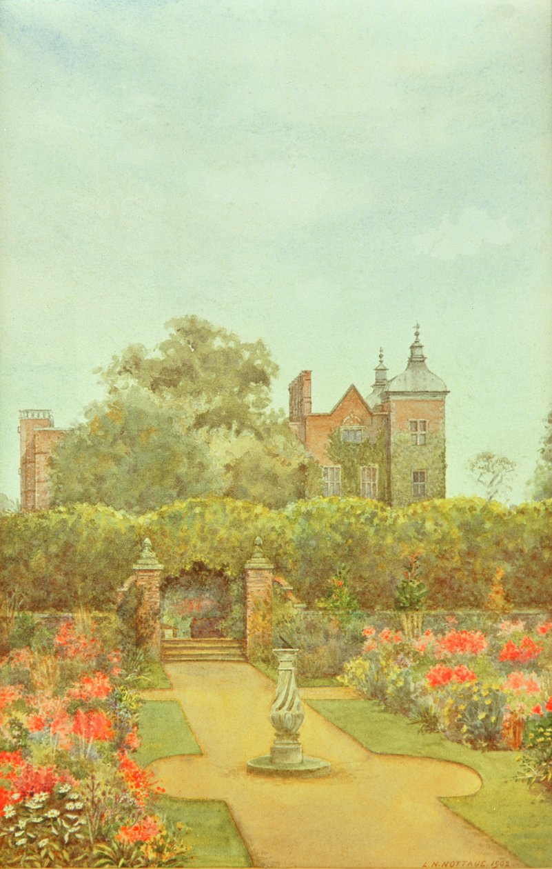 Hatfield House, 1902 od Lewis Nathaniel Nottage
