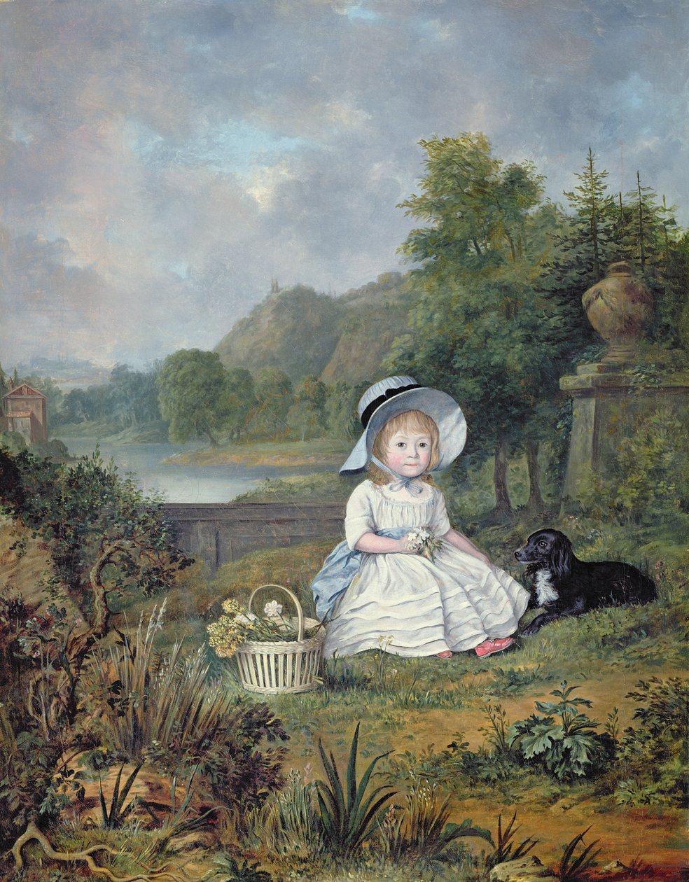 Portrét slečny Elizabeth Heathcoteové (olej na plátně) od Lewis Vaslet