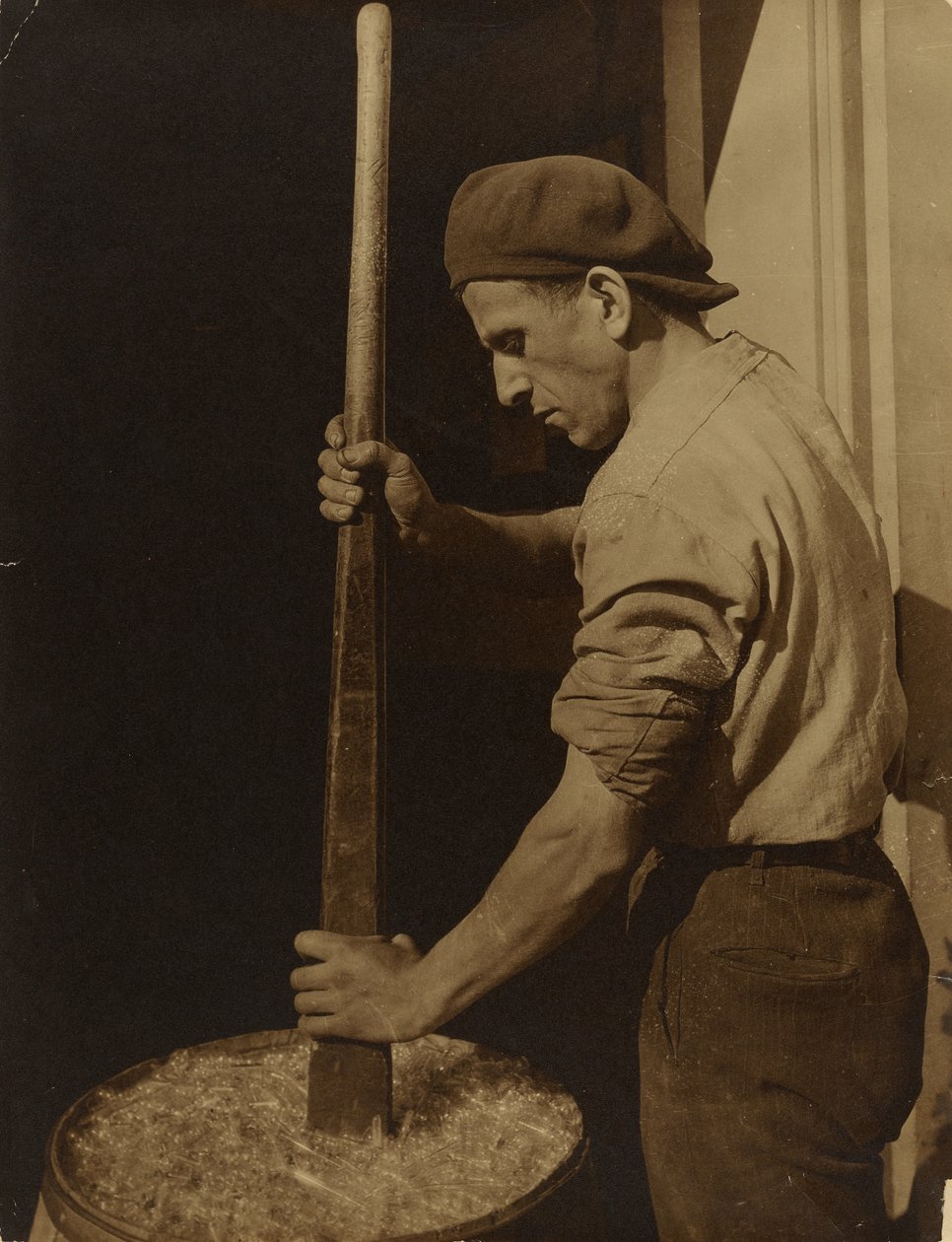 Tovární dělník od Lewis W. Hine
