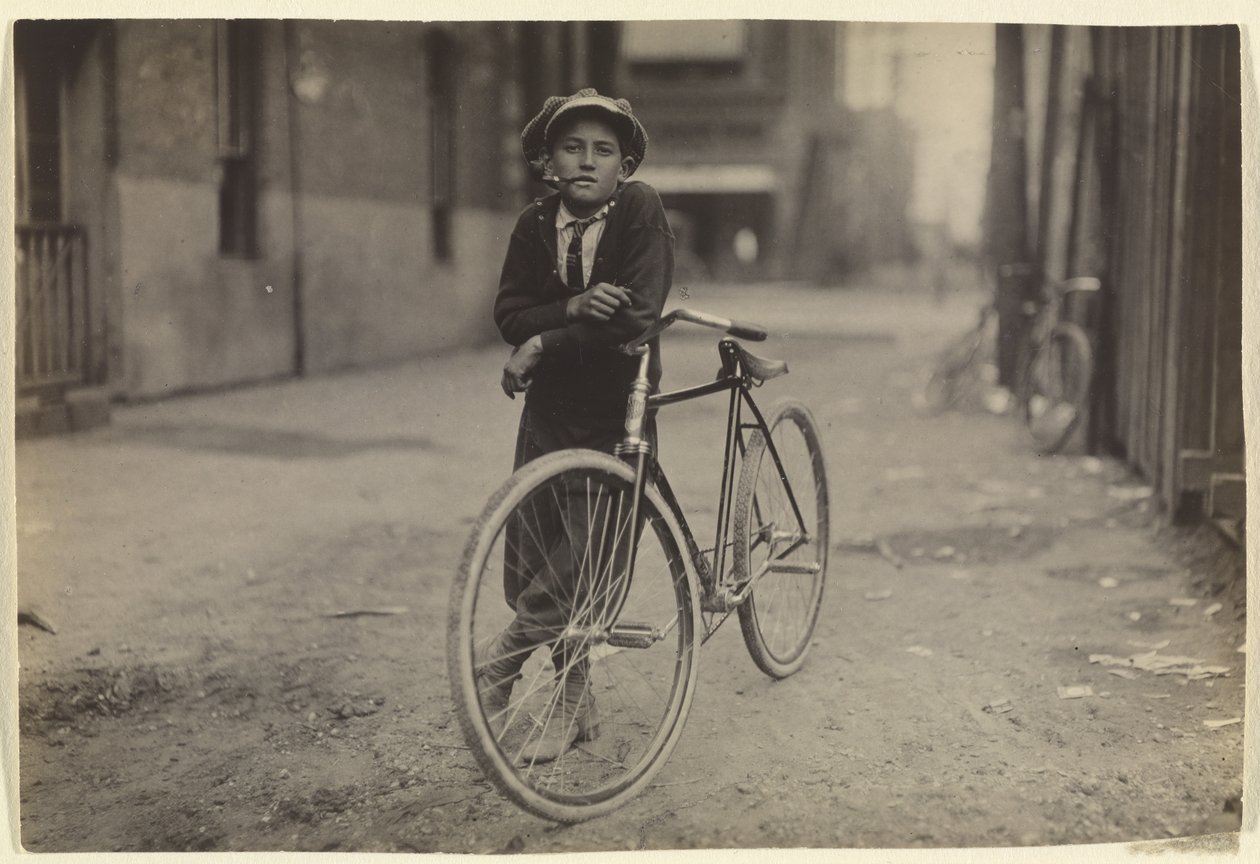 [poslíček pro Mackay Telegraph Company, Waco, Texas] od Lewis W. Hine