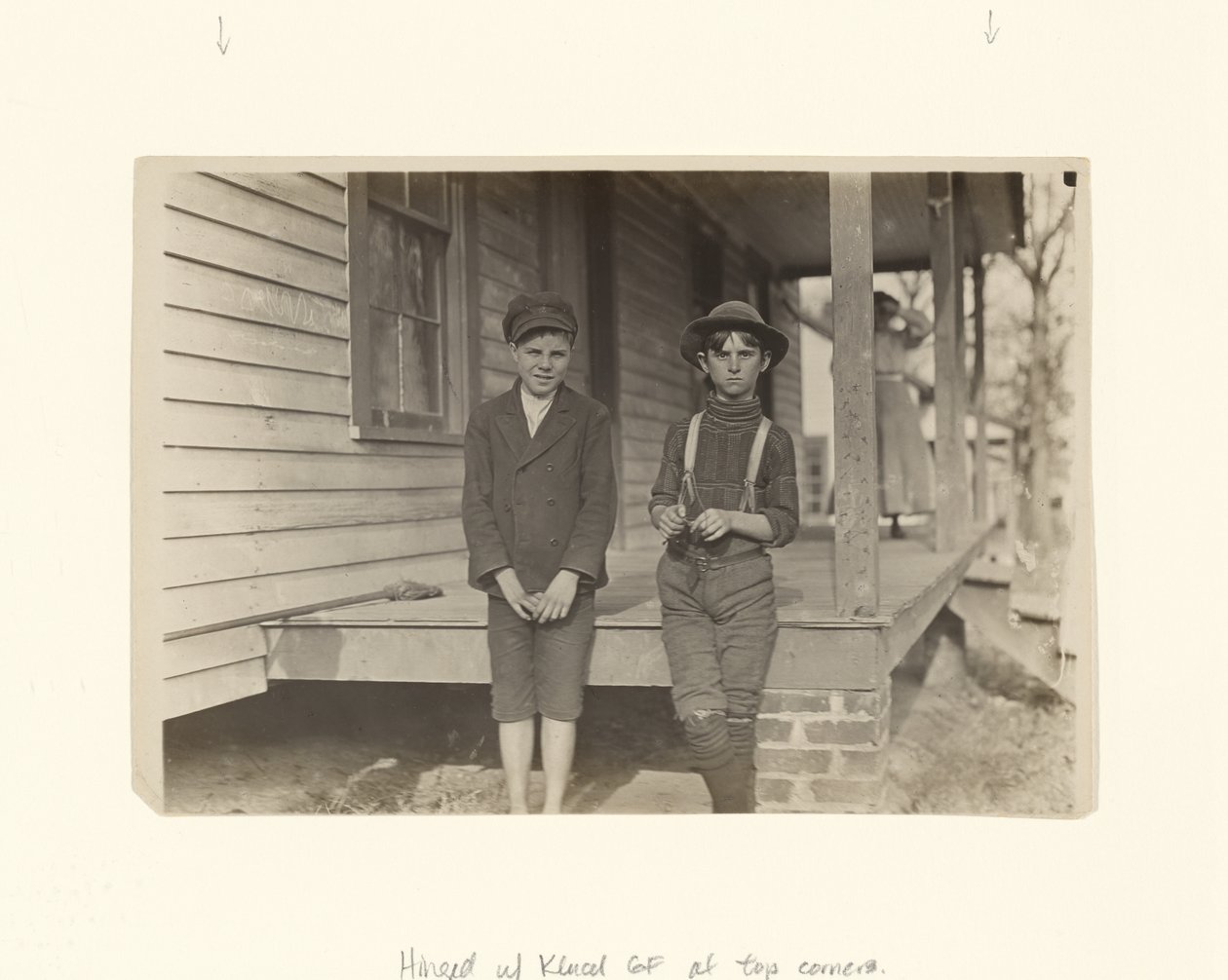 [Morris Small a John Lewis, Chester, Jižní Karolína] od Lewis W. Hine