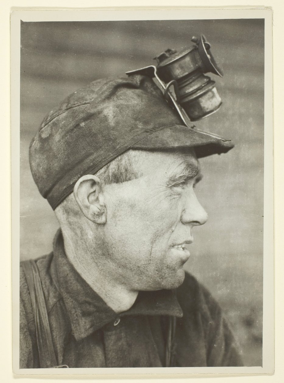 Anglický horník, Pensylvánie od Lewis Wickes Hine
